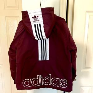 Adidas down coat with duck down filling